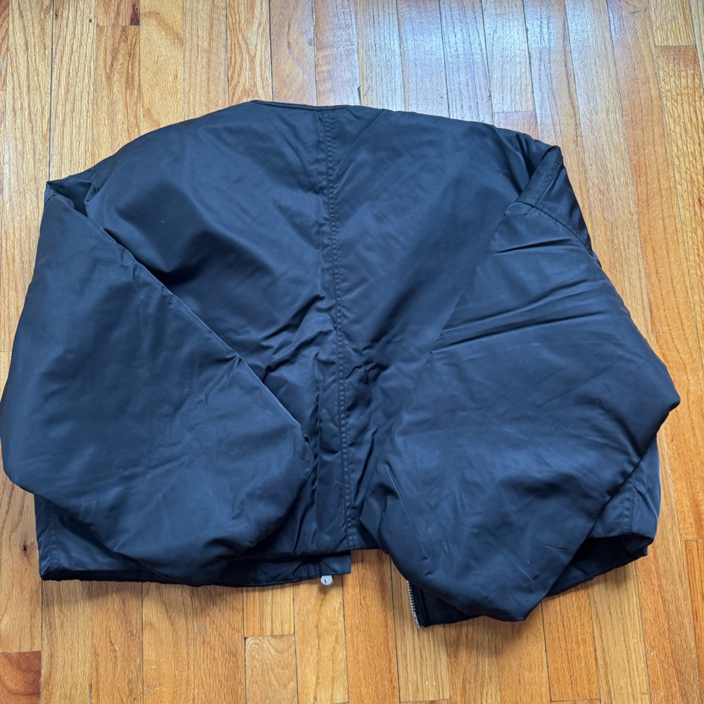 GANNI Nylon Bomber Jacket - Picture 7 of 9